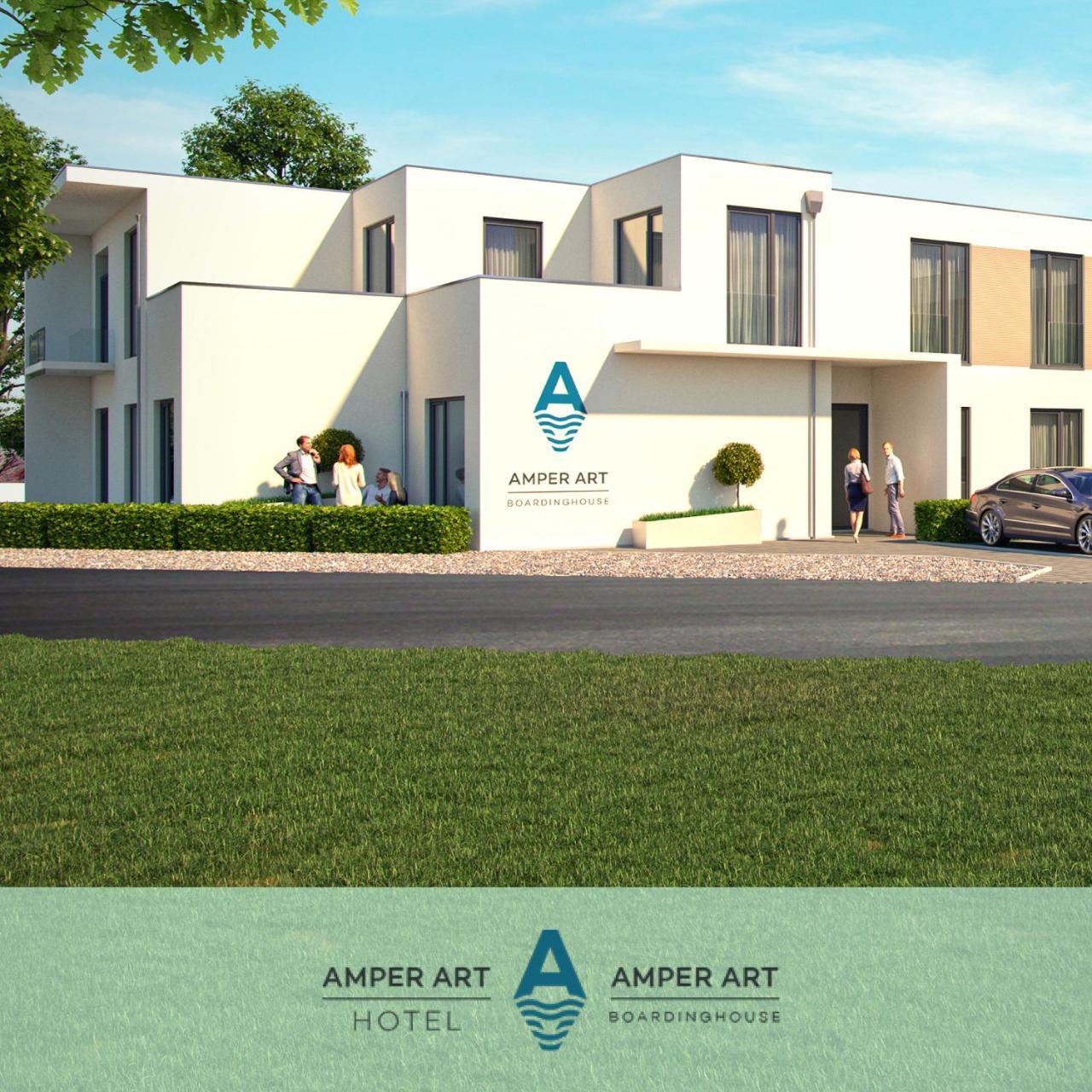 菲尔斯滕费尔德布鲁克Amper Art Boardinghouse公寓式酒店 外观 照片